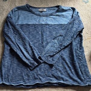 Madewell Blue Knit Top